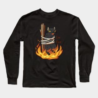 Bonfire for witches Long Sleeve T-Shirt